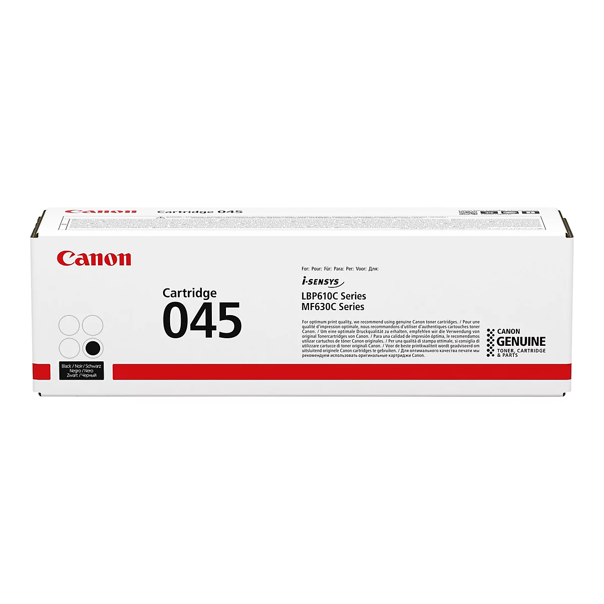 Canon 045 - noir - original - cartouche de toner