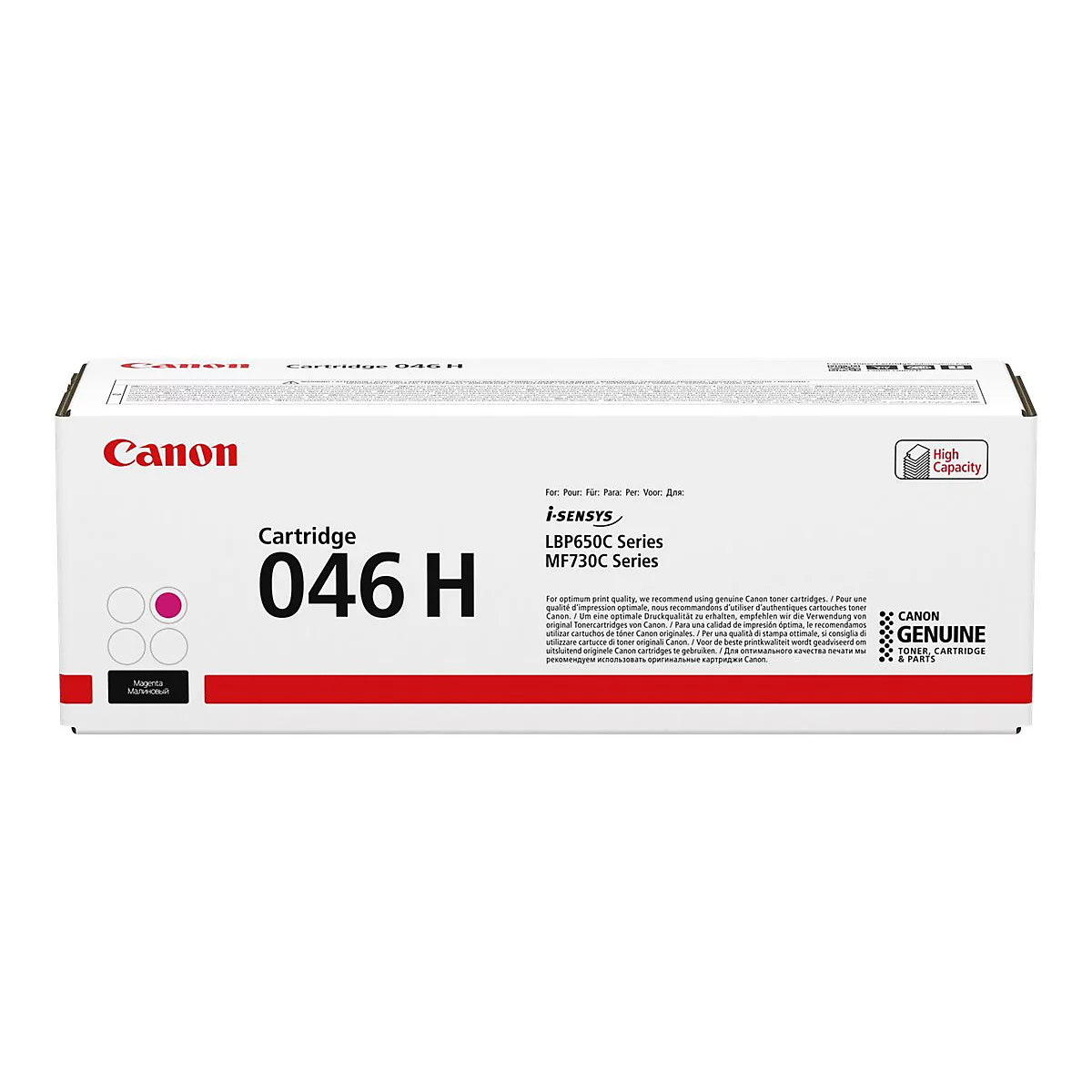 Canon 046 H - mit hoher Kapazität - Magenta - original - Tonerpatrone