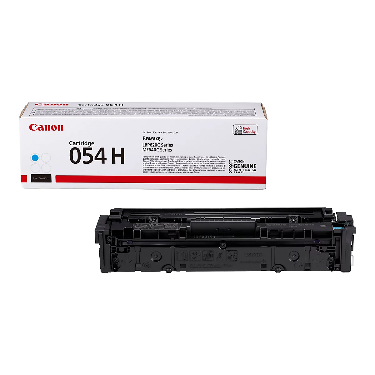 Canon 054 H - mit hoher Kapazität - Cyan - original - Tonerpatrone