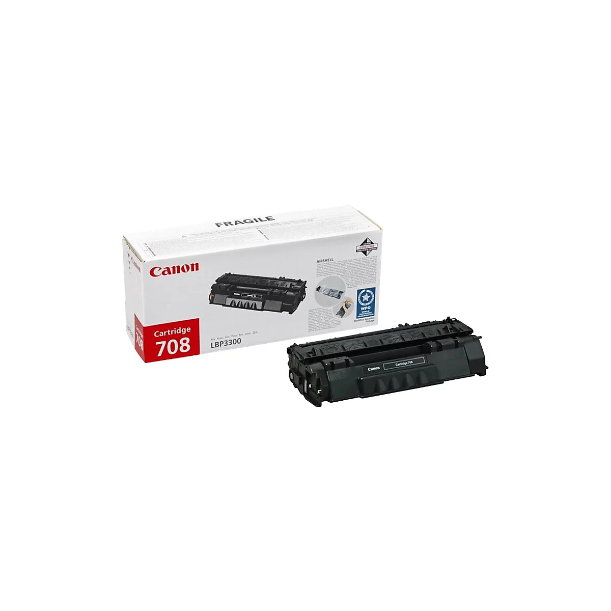 Canon 708H - Schwarz - original - Tonerpatrone - für i-SENSYS LBP3360; Laser Shot LBP-3300, 3360
