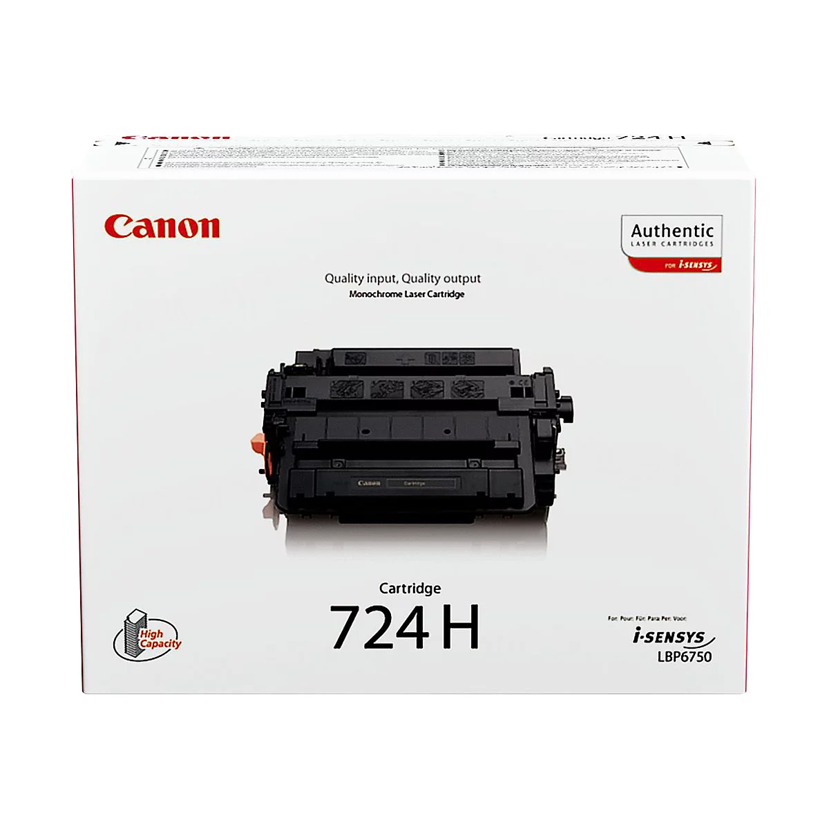 Canon CRG-724H - Schwarz - original - Tonerpatrone