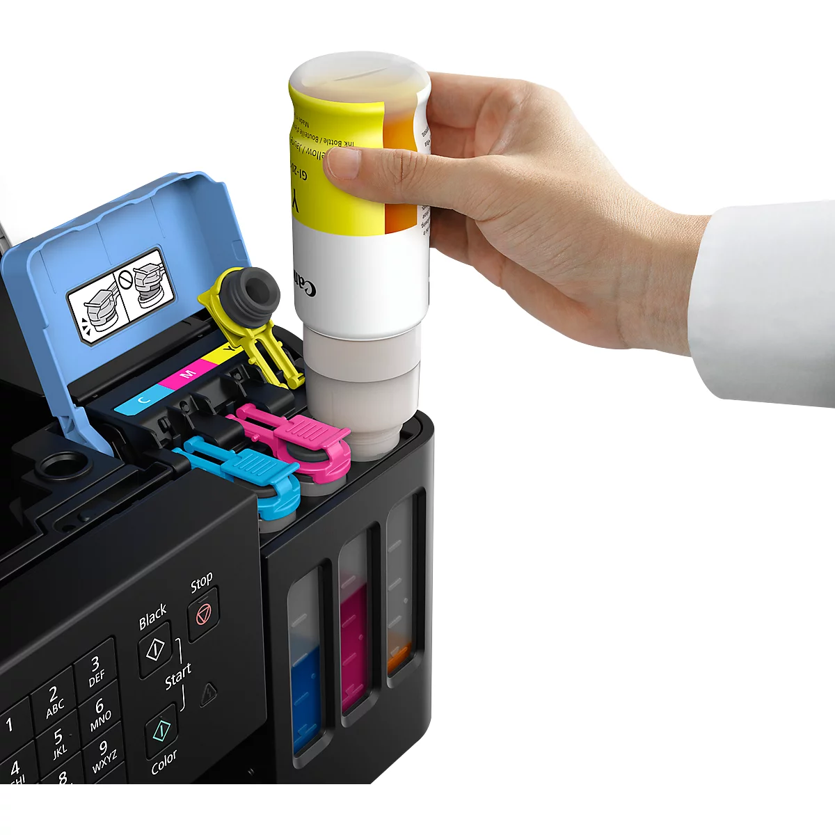 Canon GI-590 Y-inktfles, geel