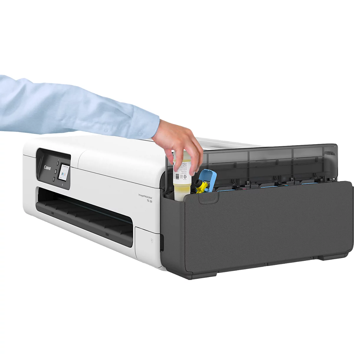 Canon Grossformatdrucker imagePROGRAF TC-20, 4 Farben, DIN A4 bis 24 Zoll