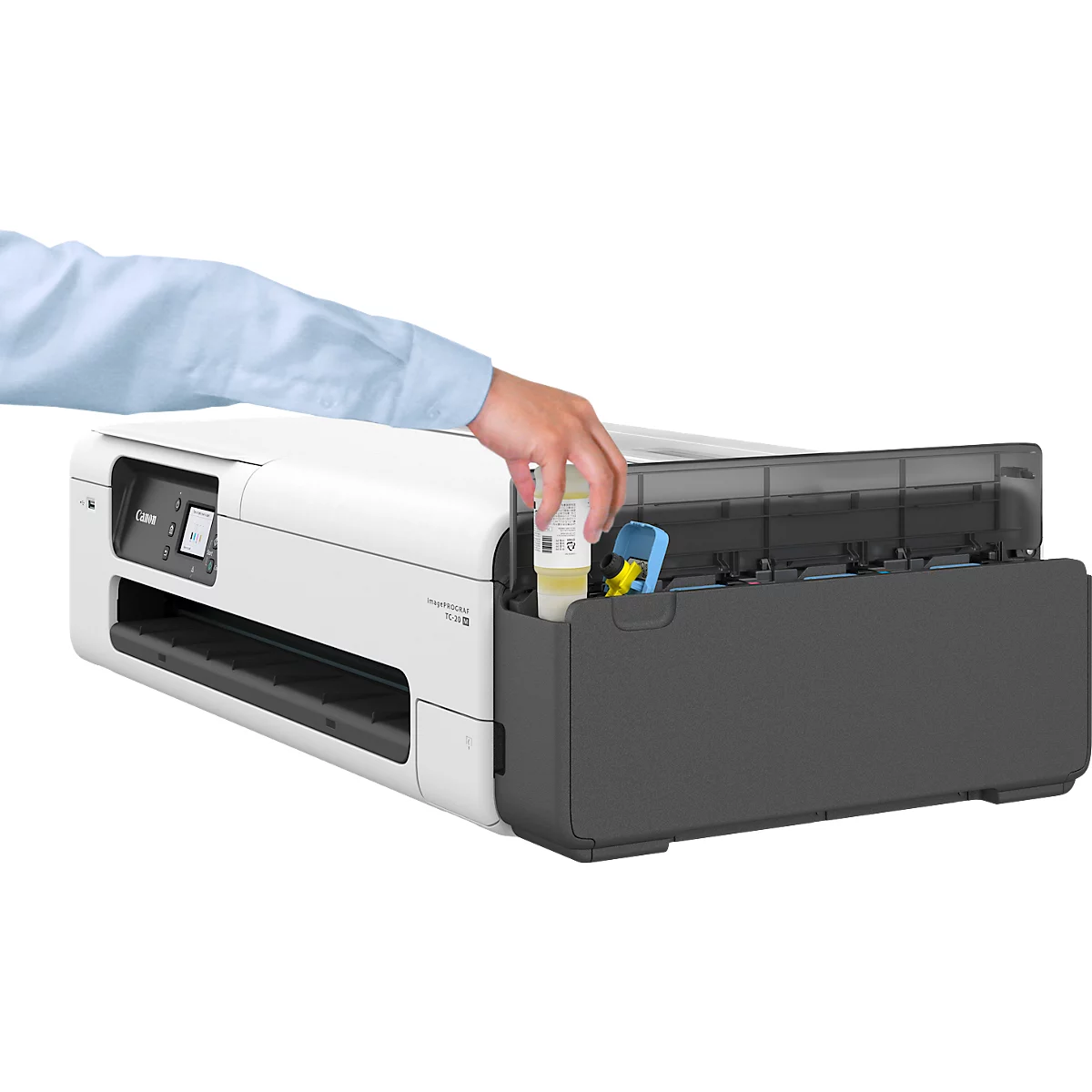 Canon Grossformatdrucker imagePROGRAF TC-20M, 2in1 (Scannen und Drucken), 4 Farben, DIN A4 bis 24 Zoll