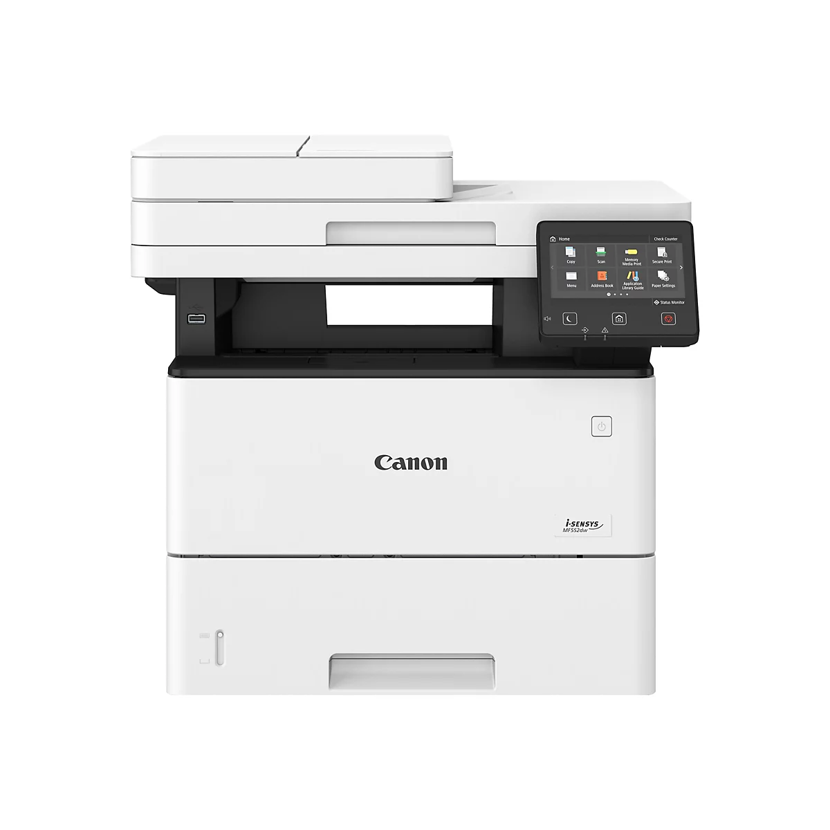 Canon i-SENSYS MF552dw - Multifunktionsdrucker - s/w - Laser - A4 (210 x 297 mm), Legal (216 x 356 mm) (Original) - A4/Legal (Medien)