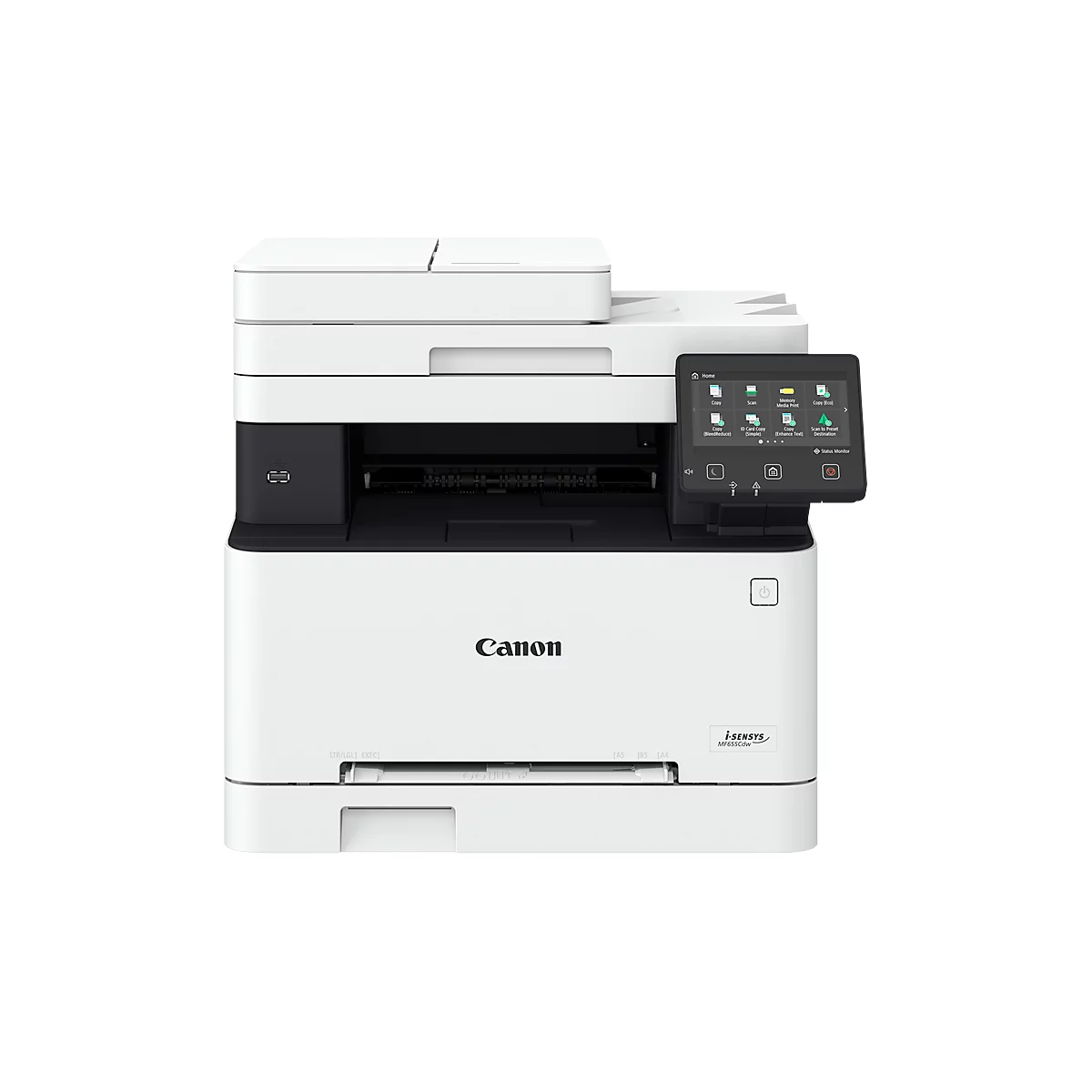 Canon i-SENSYS MF655Cdw multifunctionele kleurenlaserprinter, 3-in-1, USB/LAN/WLAN, auto duplex/mobild printen/cloud, tot A4, zwart-wit