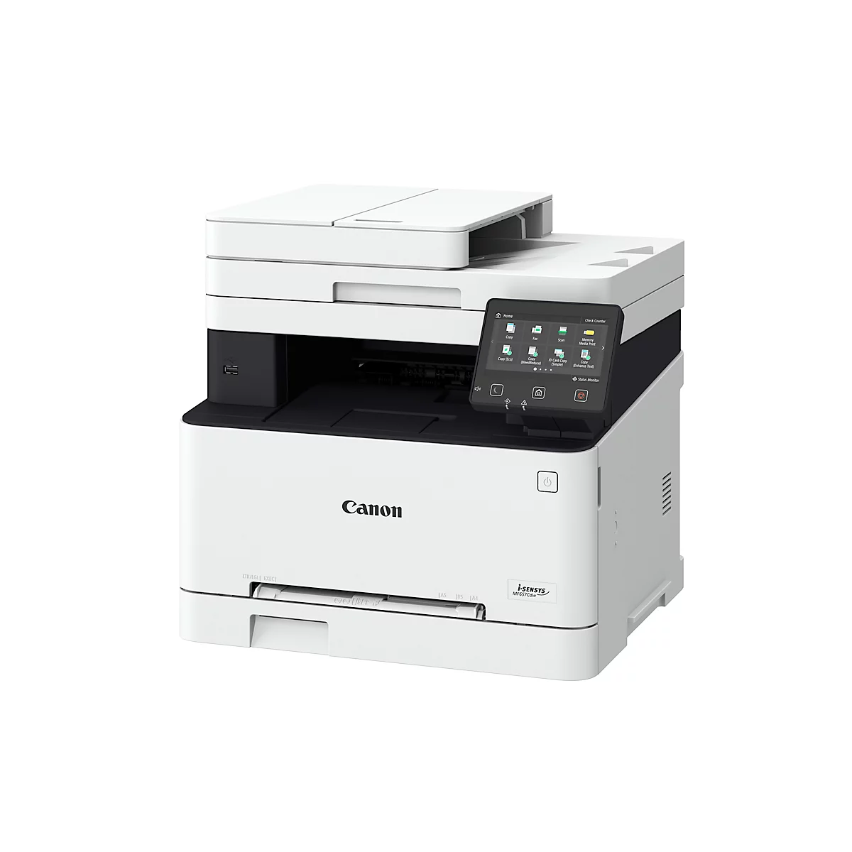 Canon i-SENSYS MF657Cdw multifunctionele kleurenlaserprinter, 4-in-1, USB/LAN/WLAN, auto duplex/mobild printen/cloud, tot A4, zwart-wit