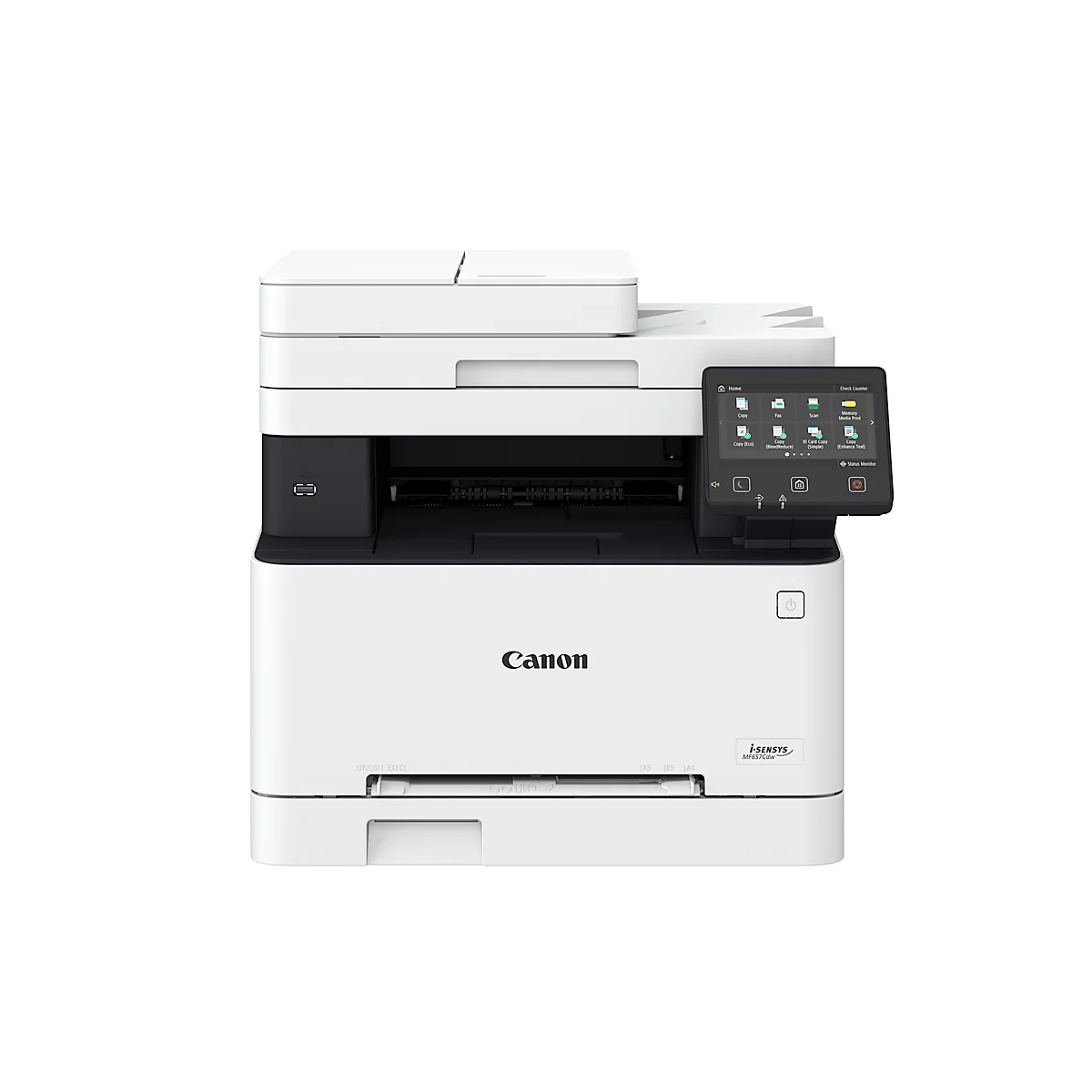 Canon i-SENSYS MF657Cdw multifunctionele kleurenlaserprinter, 4-in-1, USB/LAN/WLAN, auto duplex/mobild printen/cloud, tot A4, zwart-wit