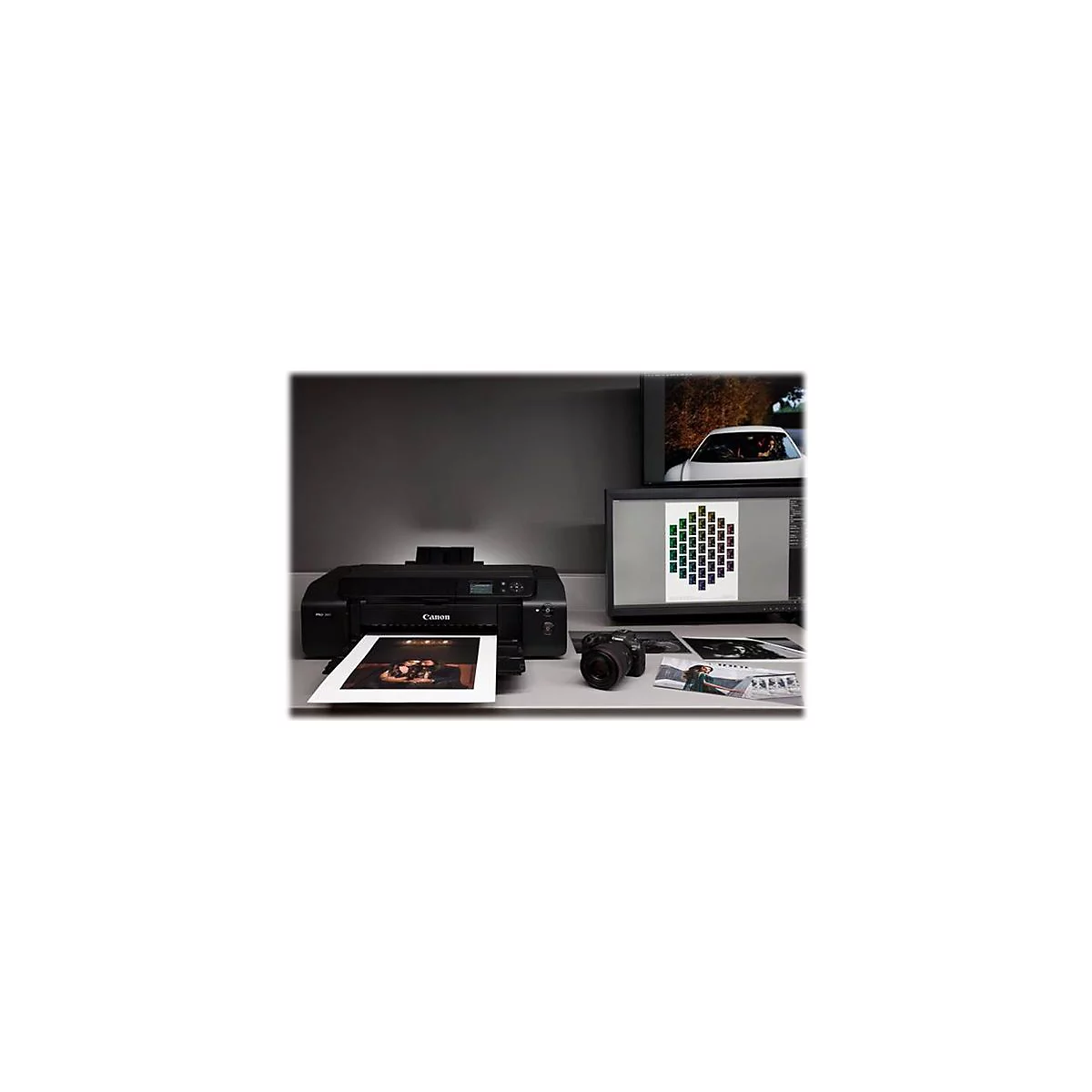 Canon imagePROGRAF PRO-300 - 330 mm (13') Großformatdrucker - Farbe - Tintenstrahl - A3/Ledger - bis zu 4.25 Min./Seite (einfarbig)/ bis zu 4.25 Min./Seite (Farbe)