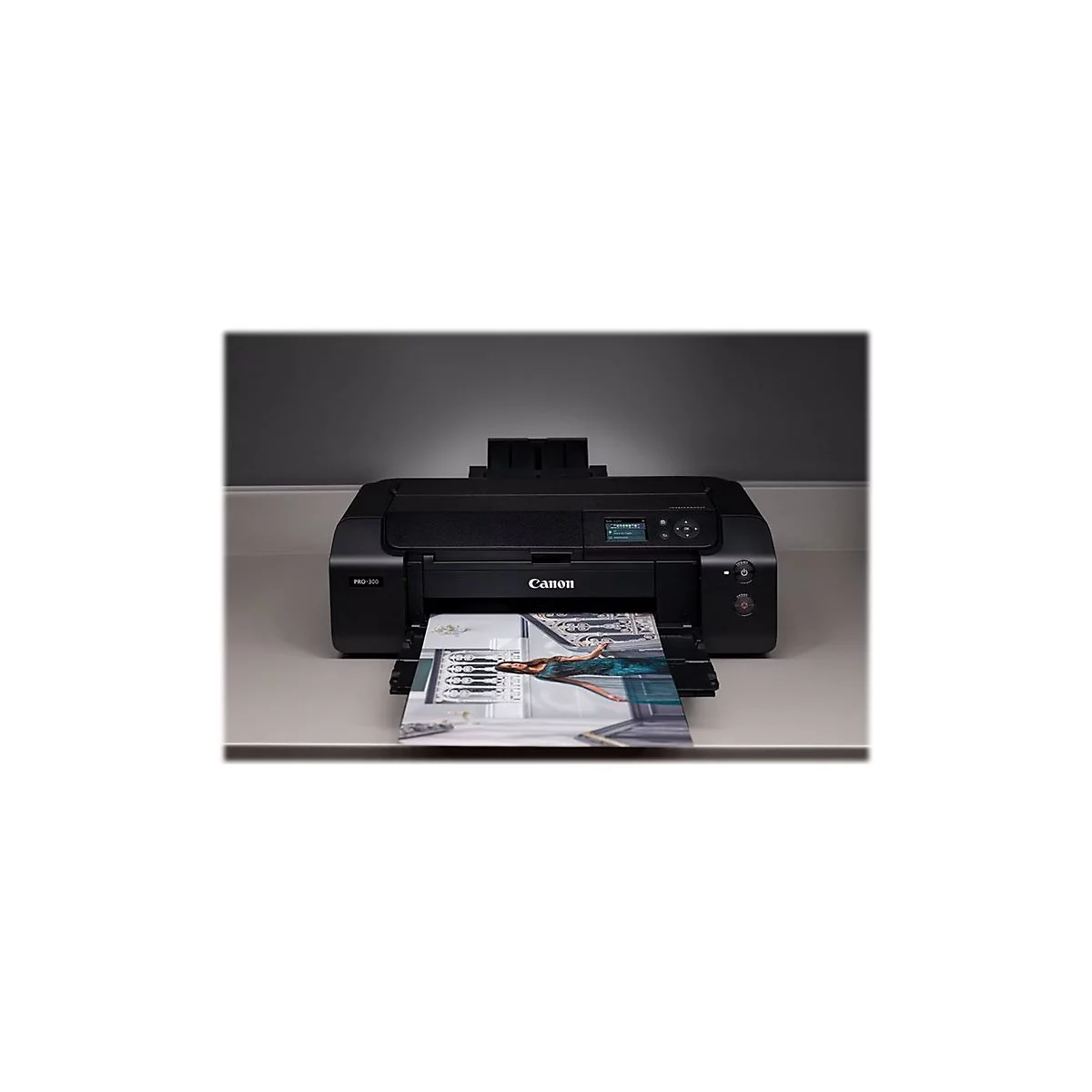 Canon imagePROGRAF PRO-300 - 330 mm (13') Großformatdrucker - Farbe - Tintenstrahl - A3/Ledger - bis zu 4.25 Min./Seite (einfarbig)/ bis zu 4.25 Min./Seite (Farbe)