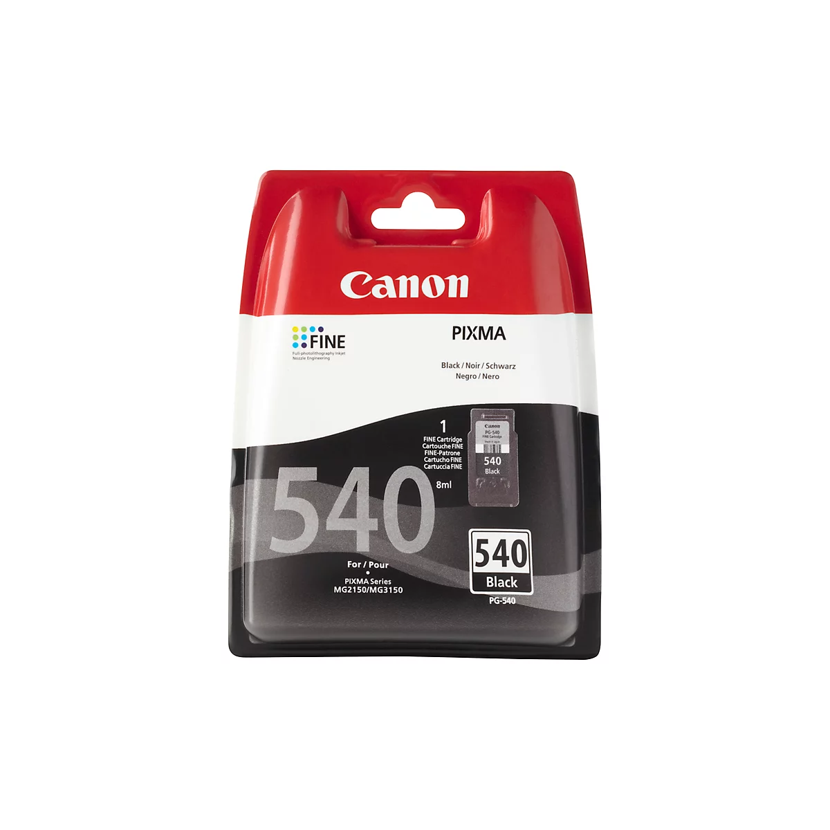 Canon inktcartridge PG-540 zwart