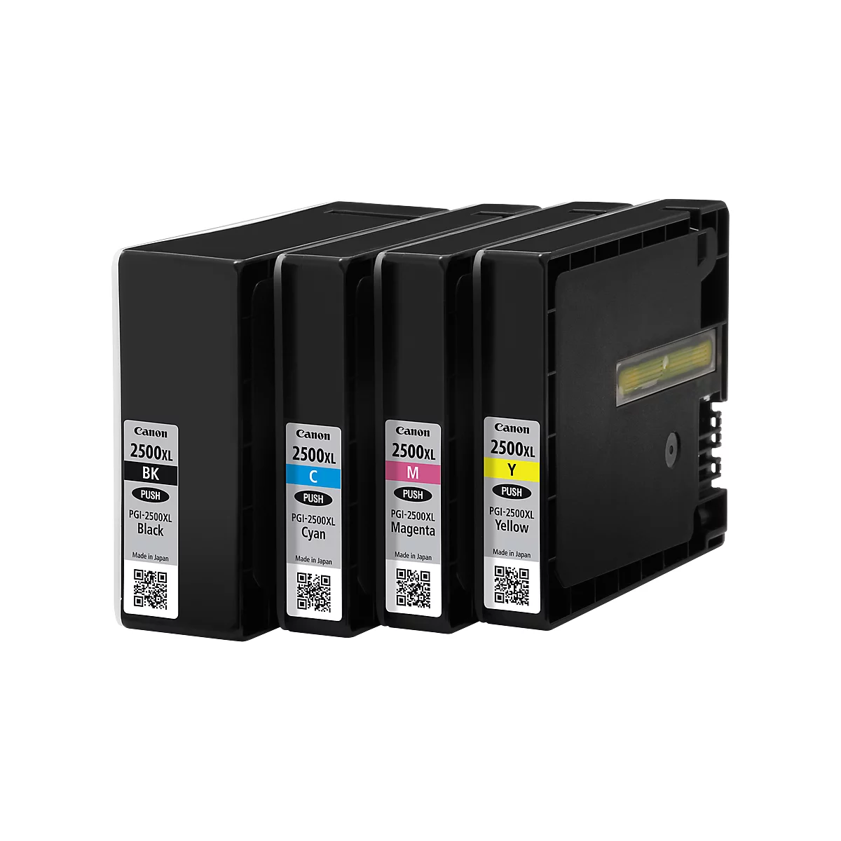 Canon inktcartridges PGI-2500XL BK/C/M/Y, 4 stuks