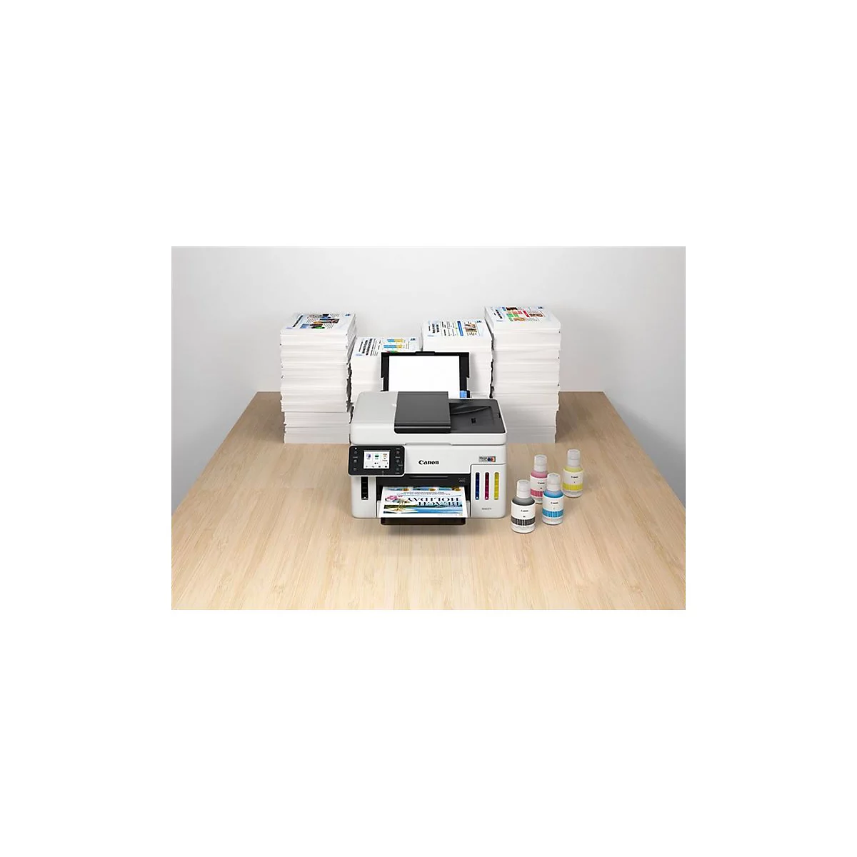 Canon MAXIFY GX6150 MegaTank - Multifunktionsdrucker - Farbe - Tintenstrahl - CISS - Legal (216 x 356 mm), A4 (210 x 297 mm) (Original)