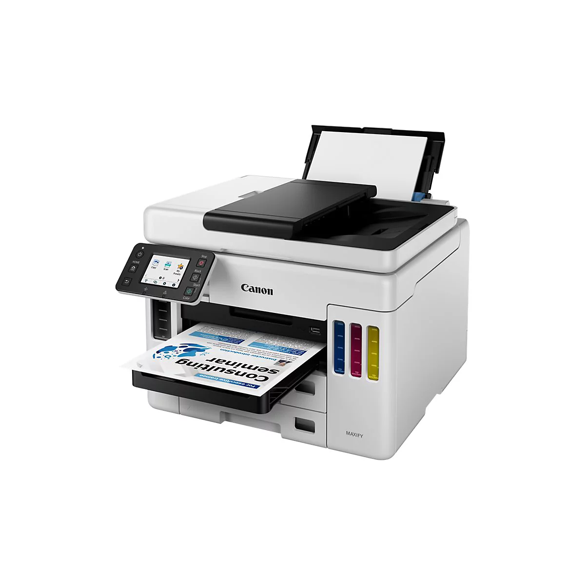 Canon MAXIFY GX7050 - Multifunktionsdrucker - Farbe - Tintenstrahl - nachfüllbar - Legal (216 x 356 mm)/A4 (210 x 297 mm) (Original)