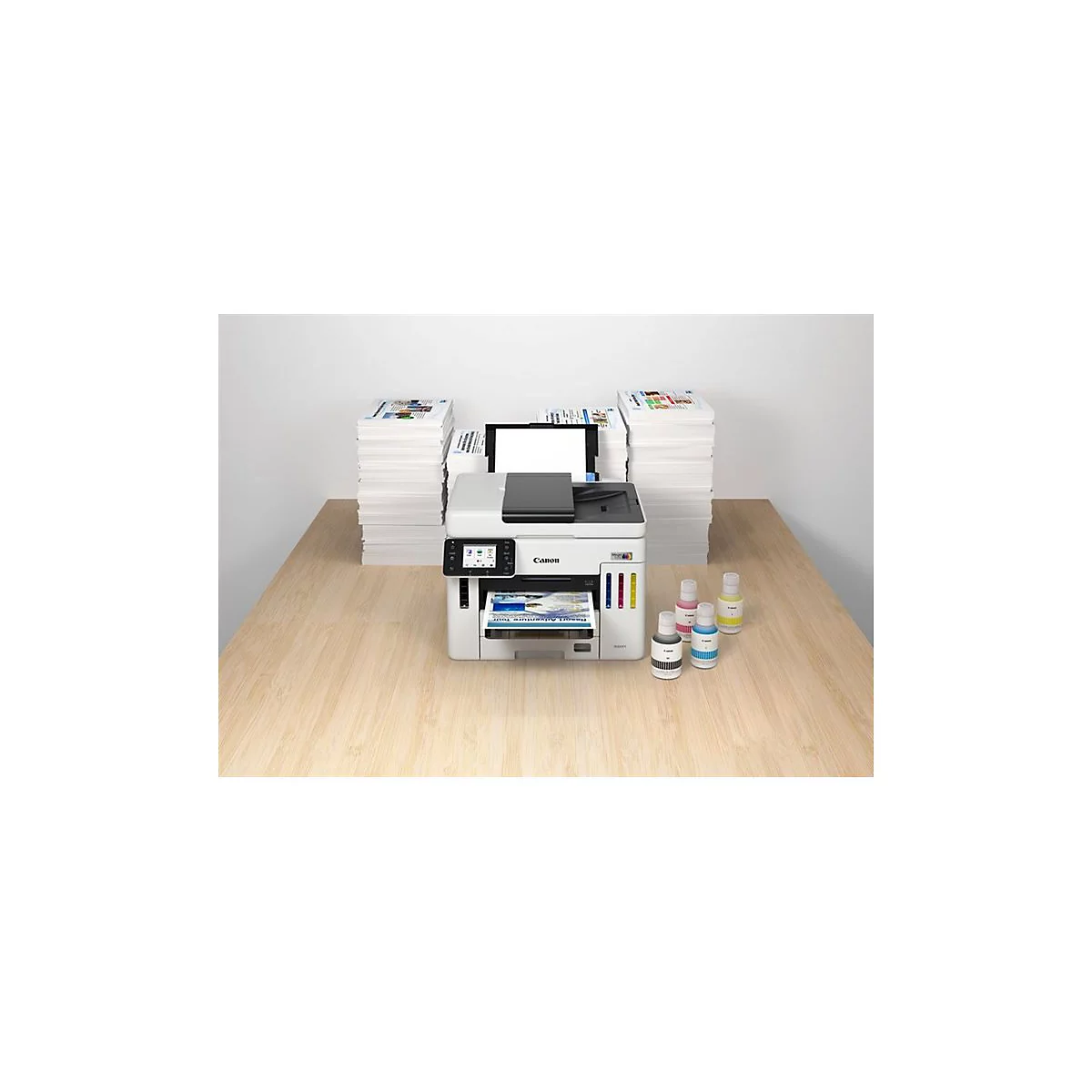 Canon MAXIFY GX7150 MegaTank - Multifunktionsdrucker - Farbe - Tintenstrahl - CISS - Legal (216 x 356 mm), A4 (210 x 297 mm) (Original)