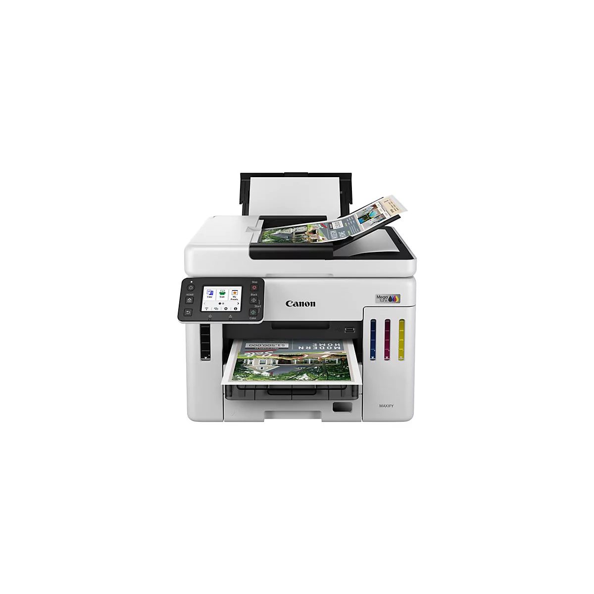 Canon MAXIFY GX7150 MegaTank - Multifunktionsdrucker - Farbe - Tintenstrahl - CISS - Legal (216 x 356 mm), A4 (210 x 297 mm) (Original)
