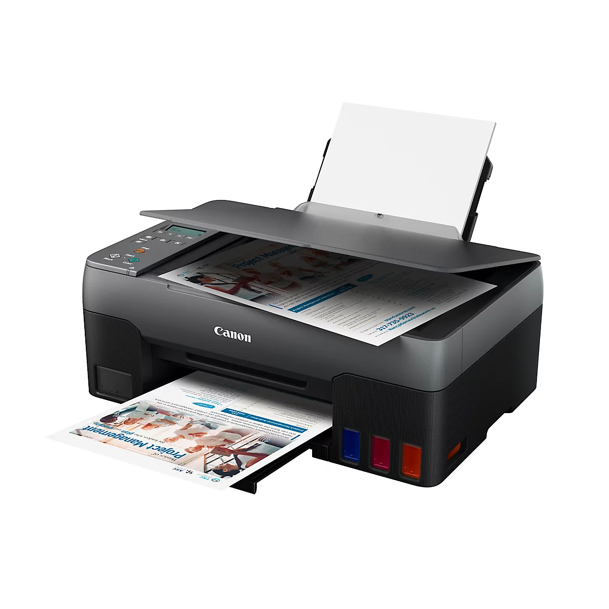 Canon multifunctionele inkjetprinter PIXMA G2520 MegaTank, zwart-wit/kleuren, 3-in-1, USB, duplex, tot A4, incl. CMYK-flessen