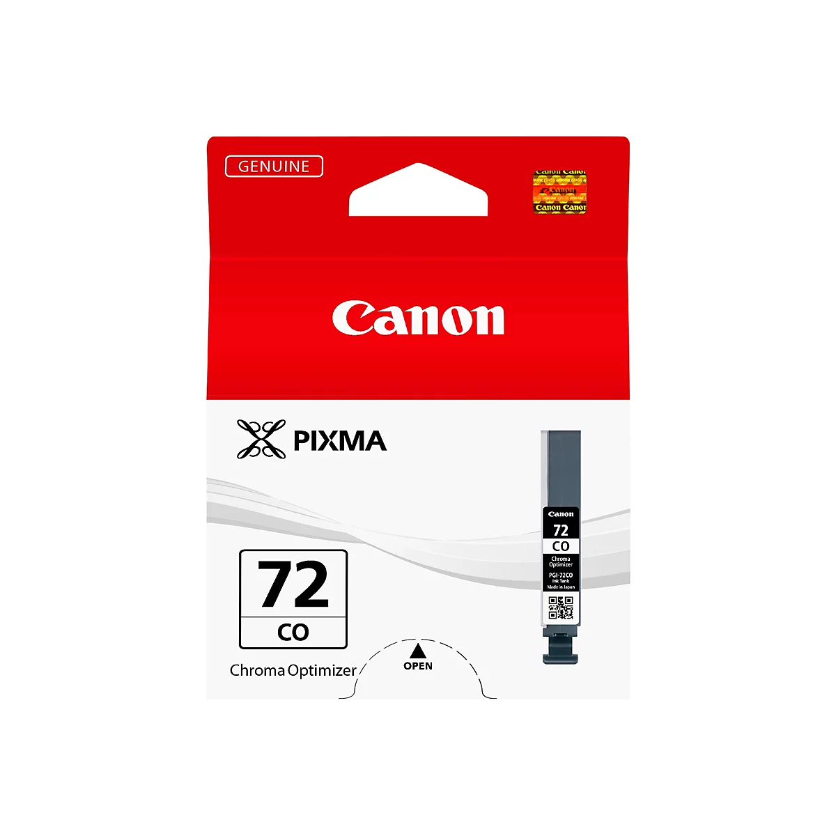 Canon Tintenpatrone 72 CO, rot-weiÃŸes Etui.