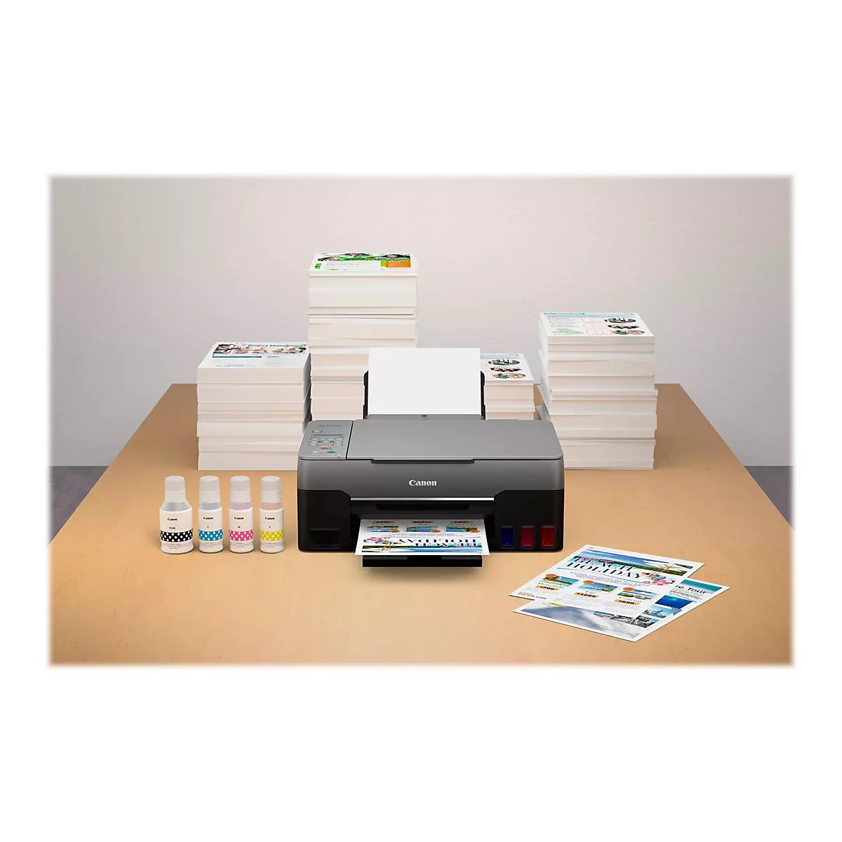 Canon PIXMA G3560 - Multifunktionsdrucker - Farbe - Tintenstrahl - nachfüllbar - A4 (210 x 297 mm), Letter A (216 x 279 mm) (Original)