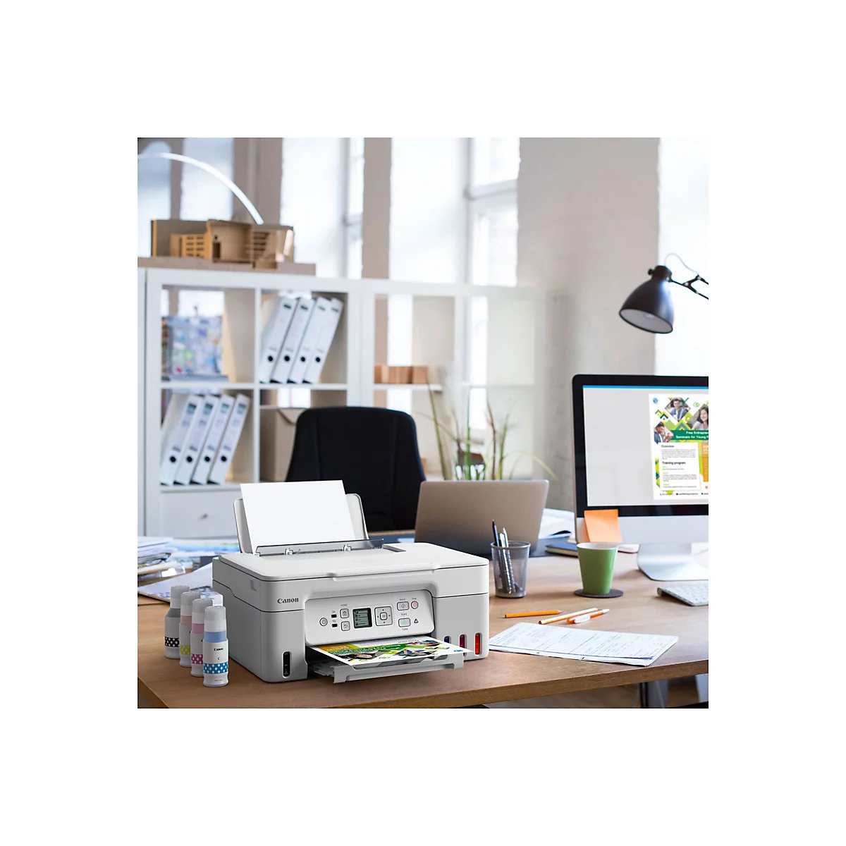 Canon PIXMA G3571 MegaTank - Multifunktionsdrucker - Farbe - Tintenstrahl - nachfüllbar - Legal (216 x 356 mm)/A4 (210 x 297 mm) (Original)
