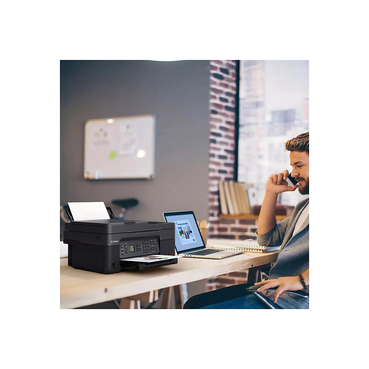 Canon PIXMA G4570 MegaTank - Multifunktionsdrucker - Farbe - Tintenstrahl - nachfüllbar - A4 (210 x 297 mm), Legal (216 x 356 mm) (Original)