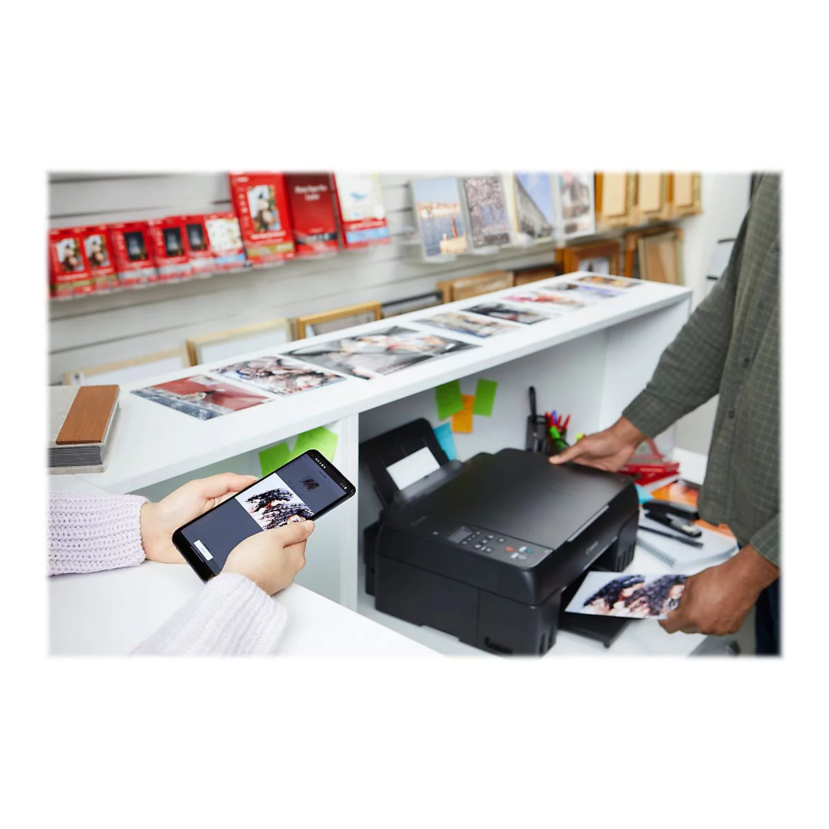 Canon PIXMA G650 - Multifunktionsdrucker - Farbe - Tintenstrahl - nachfüllbar - A4 (210 x 297 mm), Letter A (216 x 279 mm) (Original)
