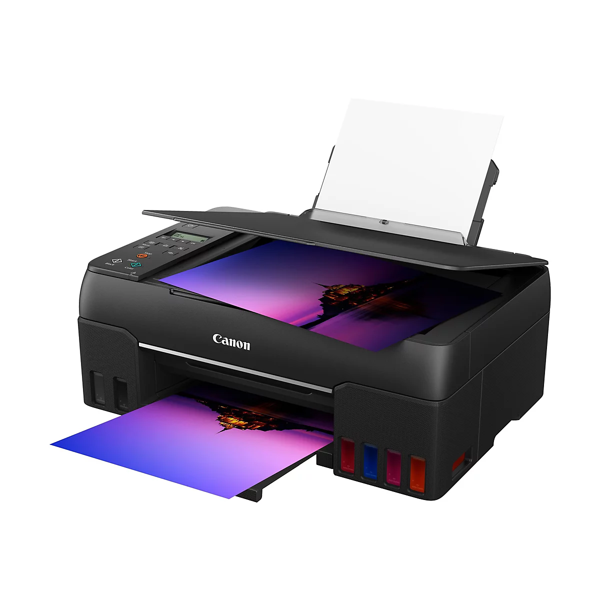Canon PIXMA G650 - Multifunktionsdrucker - Farbe - Tintenstrahl - nachfüllbar - A4 (210 x 297 mm), Letter A (216 x 279 mm) (Original)