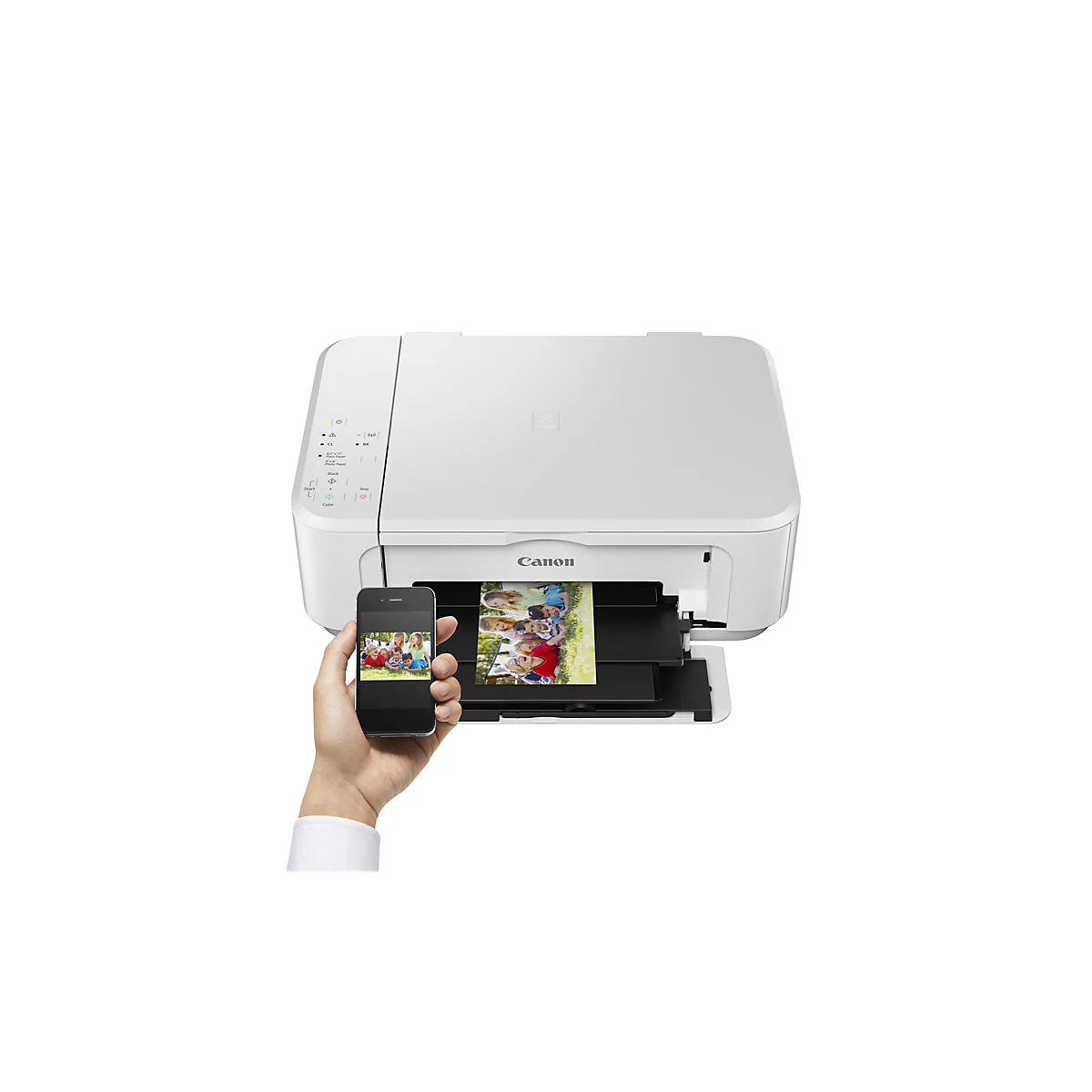 Canon PIXMA MG3650S - Multifunktionsdrucker - Farbe - Tintenstrahl - 216 x 297 mm (Original) - A4/Legal (Medien)