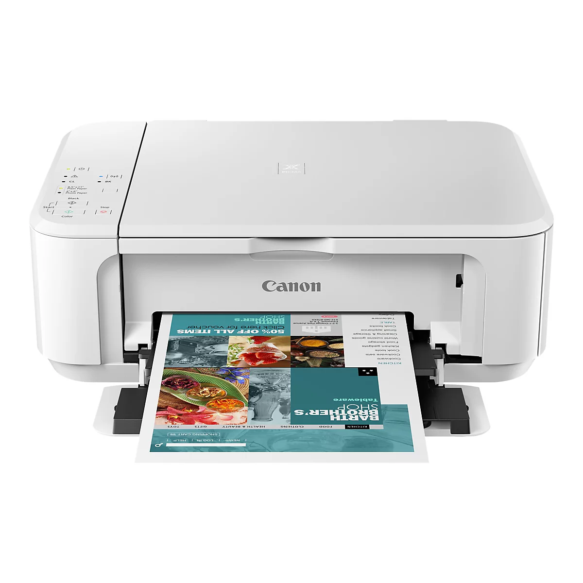 Canon PIXMA MG3650S - Multifunktionsdrucker - Farbe - Tintenstrahl - 216 x 297 mm (Original) - A4/Legal (Medien)