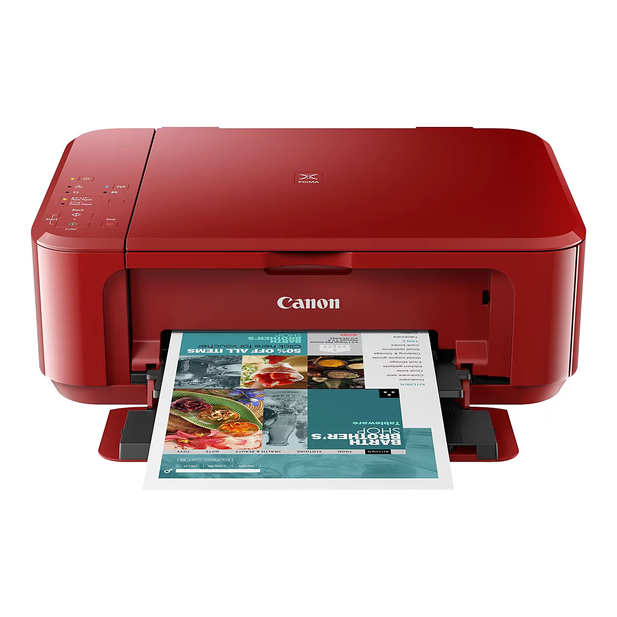 Canon PIXMA MG3650S - Multifunktionsdrucker - Farbe - Tintenstrahl - 216 x 297 mm (Original) - A4/Legal (Medien)