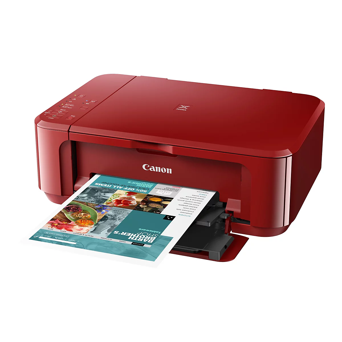 Canon PIXMA MG3650S - Multifunktionsdrucker - Farbe - Tintenstrahl - 216 x 297 mm (Original) - A4/Legal (Medien)