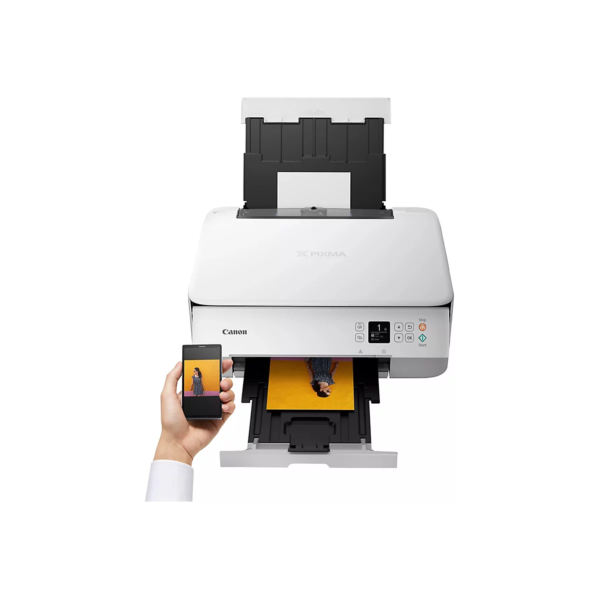 Canon PIXMA TS5351i - Multifunktionsdrucker - Farbe - Tintenstrahl - A4 (210 x 297 mm), Legal (216 x 356 mm) (Original) - A4/Legal (Medien)