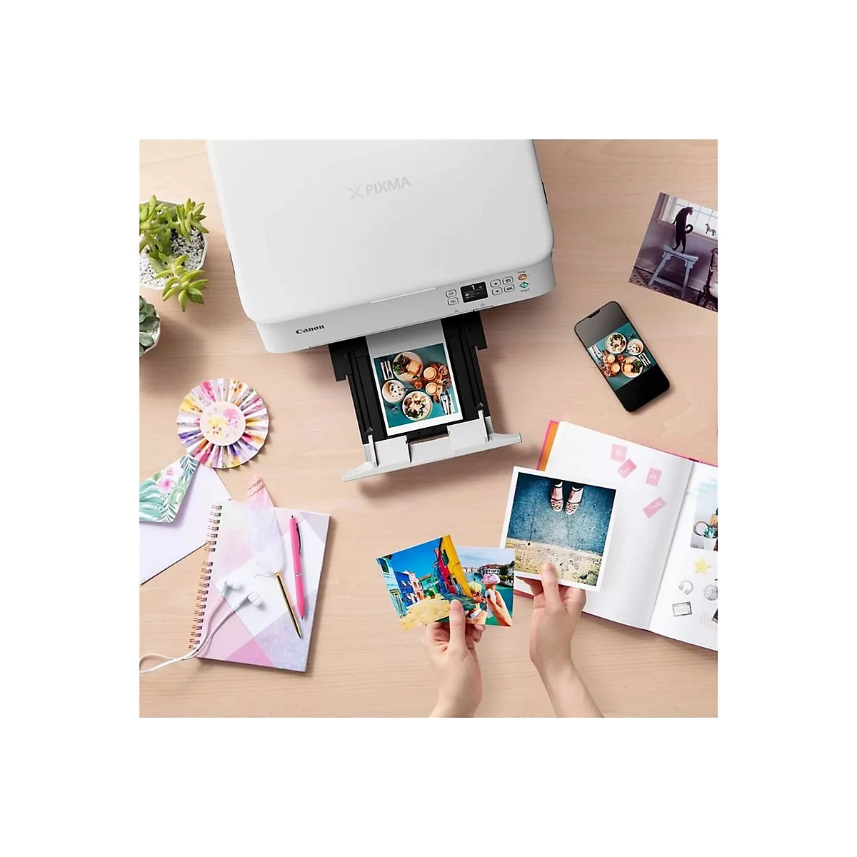 Canon PIXMA TS5351i - Multifunktionsdrucker - Farbe - Tintenstrahl - A4 (210 x 297 mm), Legal (216 x 356 mm) (Original) - A4/Legal (Medien)