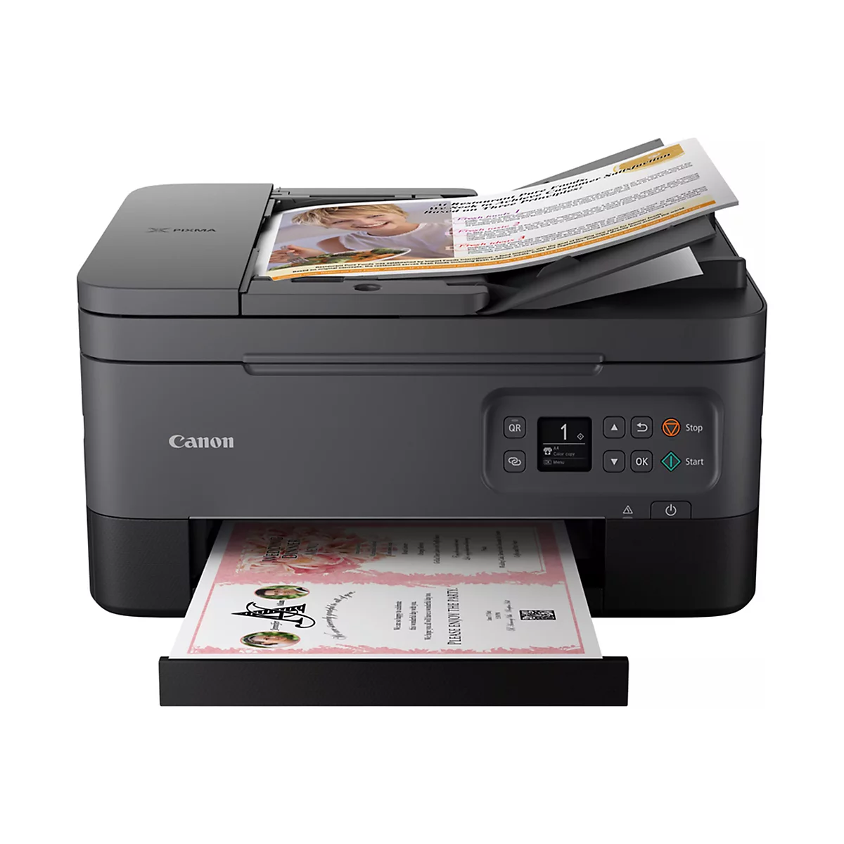 Canon PIXMA TS7450i - Multifunktionsdrucker - Farbe - Tintenstrahl - A4 (210 x 297 mm), Legal (216 x 356 mm) (Original) - A4/Legal (Medien)