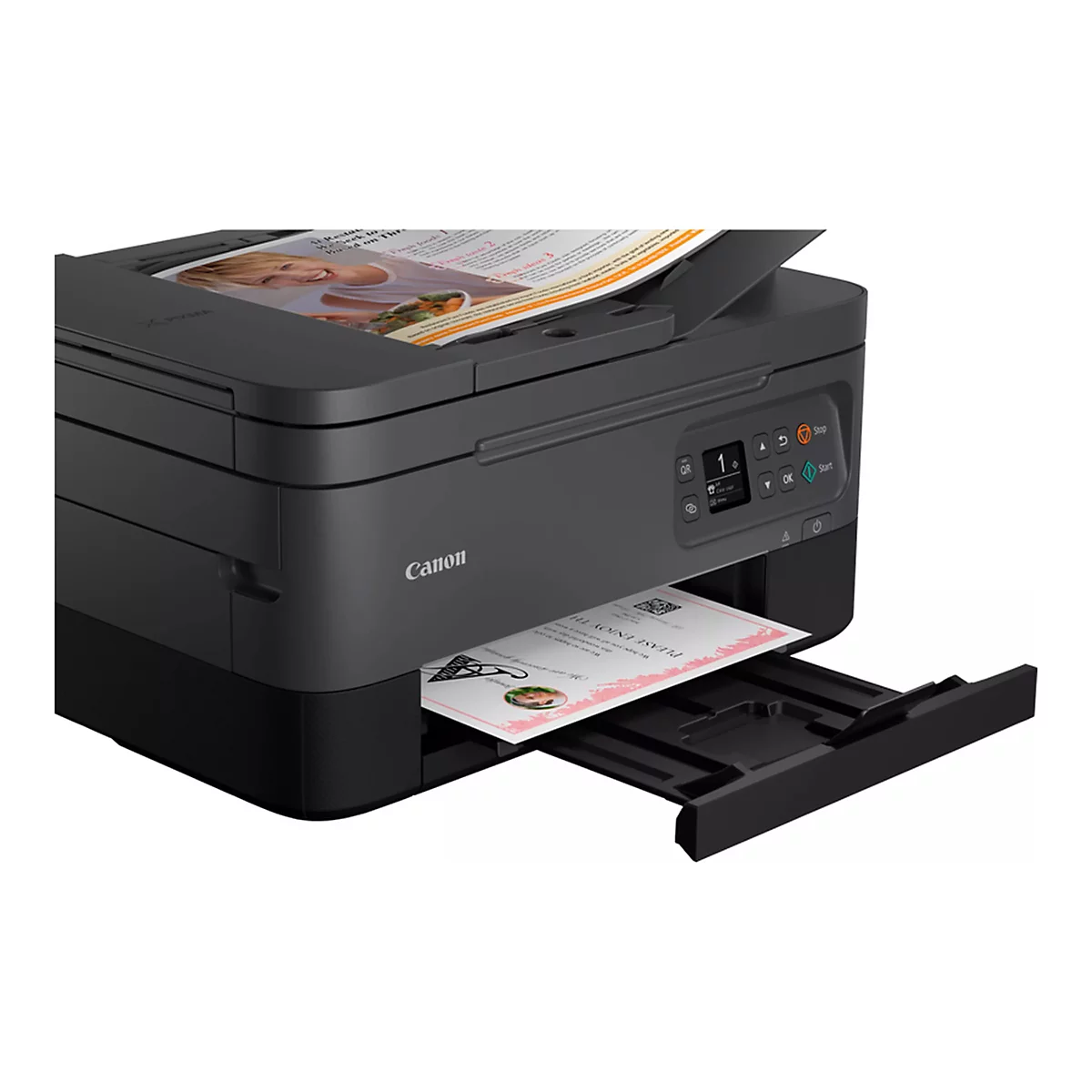 Canon PIXMA TS7450i - Multifunktionsdrucker - Farbe - Tintenstrahl - A4 (210 x 297 mm), Legal (216 x 356 mm) (Original) - A4/Legal (Medien)