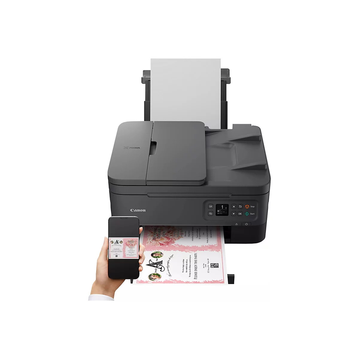 Canon PIXMA TS7450i - Multifunktionsdrucker - Farbe - Tintenstrahl - A4 (210 x 297 mm), Legal (216 x 356 mm) (Original) - A4/Legal (Medien)