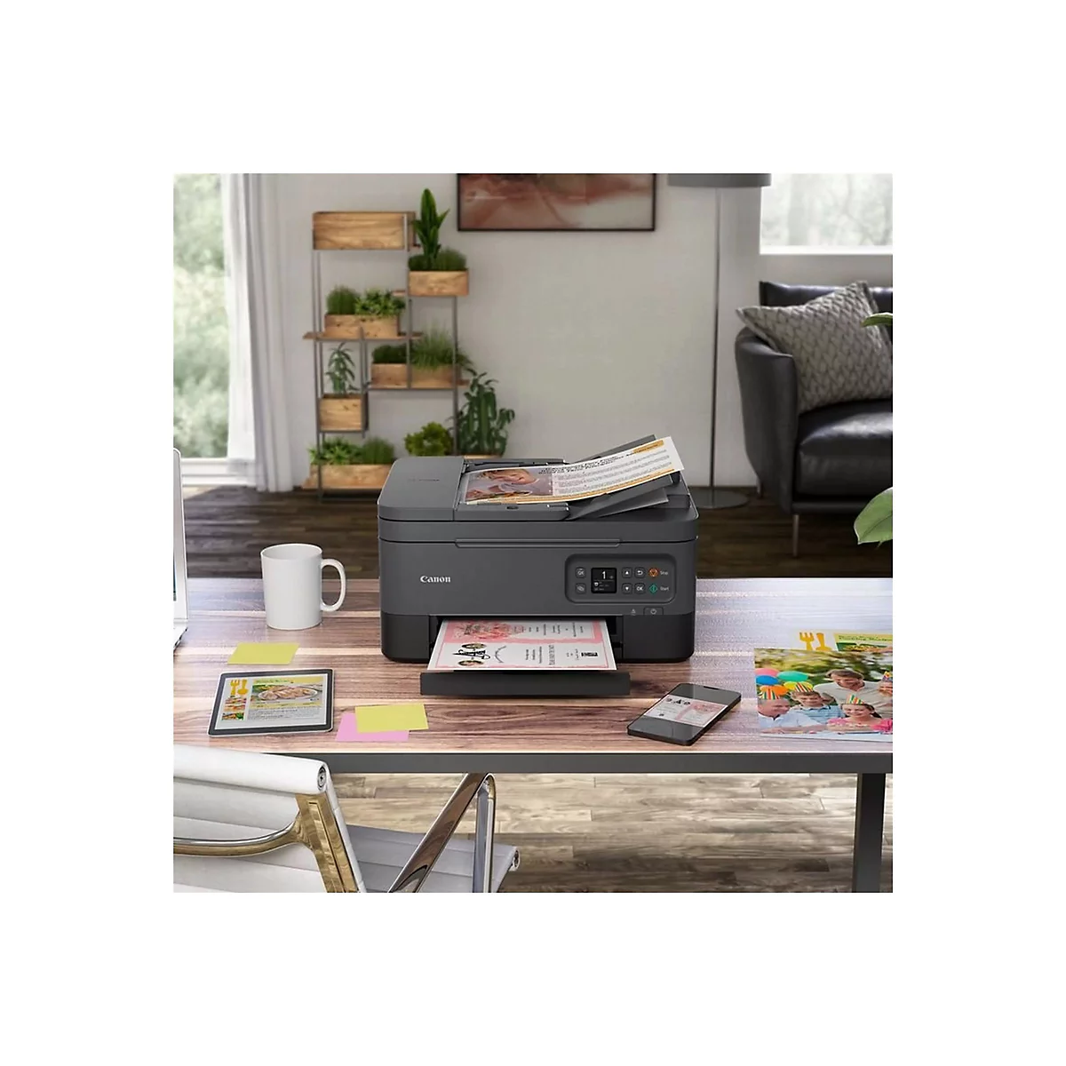 Canon PIXMA TS7450i - Multifunktionsdrucker - Farbe - Tintenstrahl - A4 (210 x 297 mm), Legal (216 x 356 mm) (Original) - A4/Legal (Medien)