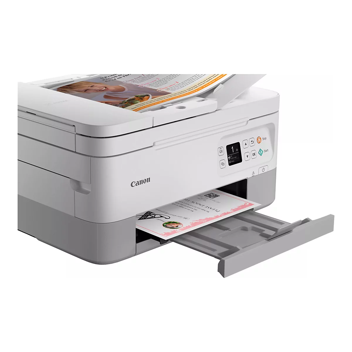 Canon PIXMA TS7451i - Multifunktionsdrucker - Farbe - Tintenstrahl - A4 (210 x 297 mm), Legal (216 x 356 mm) (Original) - A4/Legal (Medien)