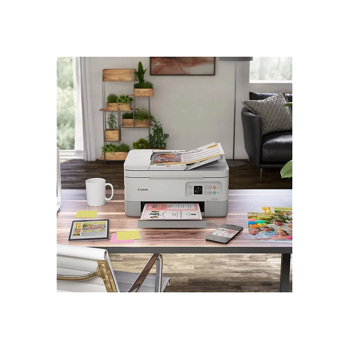 Canon PIXMA TS7451i - Multifunktionsdrucker - Farbe - Tintenstrahl - A4 (210 x 297 mm), Legal (216 x 356 mm) (Original) - A4/Legal (Medien)