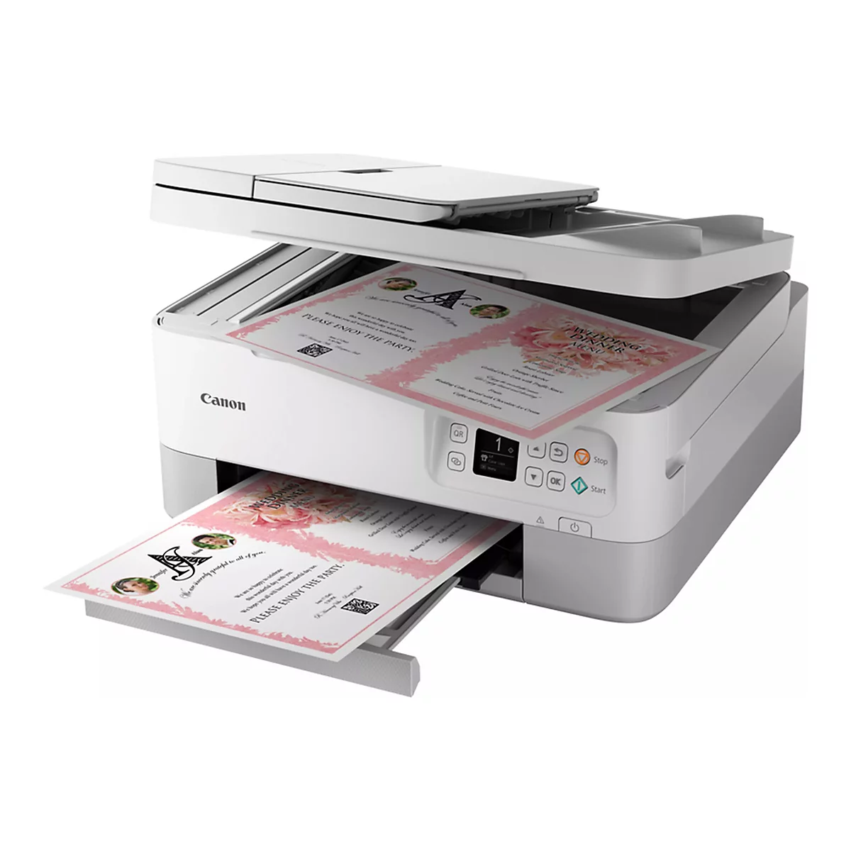 Canon PIXMA TS7451i - Multifunktionsdrucker - Farbe - Tintenstrahl - A4 (210 x 297 mm), Legal (216 x 356 mm) (Original) - A4/Legal (Medien)