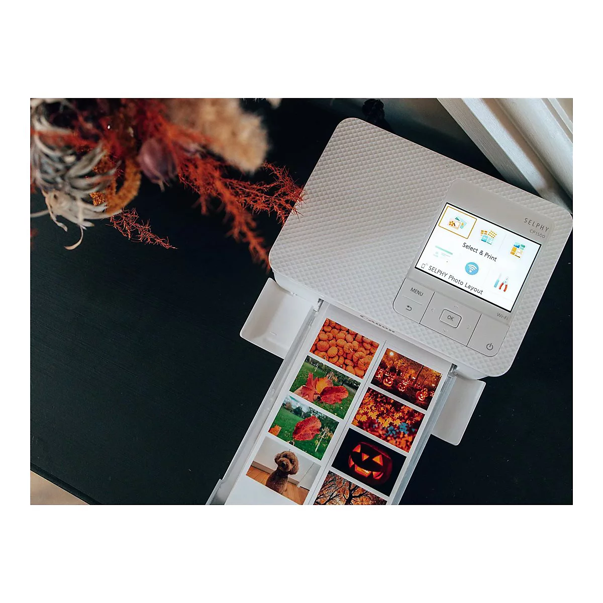 Canon SELPHY CP1500 - Drucker - Farbe - Thermosublimation - 148 x 100 mm bis zu 0.41 Min./Seite (Farbe) - USB, Wi-Fi