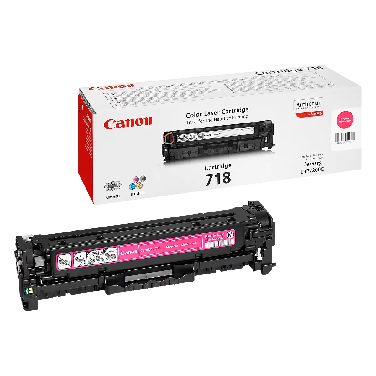 Canon T718M tonercassette magenta