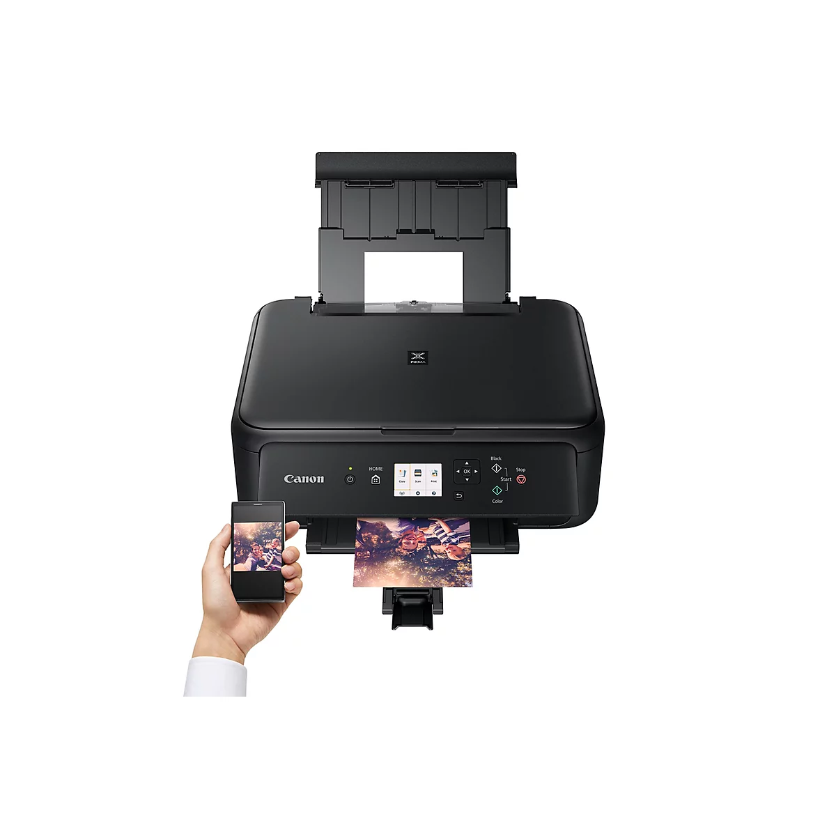 Canon Tinten-Multifunktionsdrucker Pixma TS5150, 3 Funktionen, WLAN, Cloud