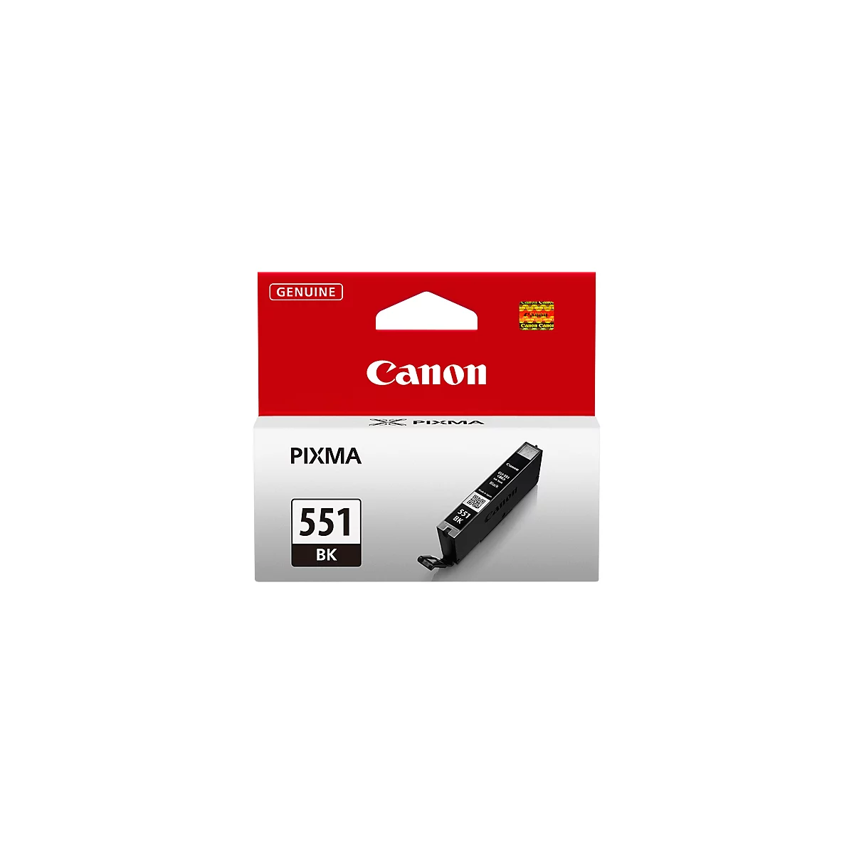 Canon Tintenpatrone CLI-551 BK schwarz, original