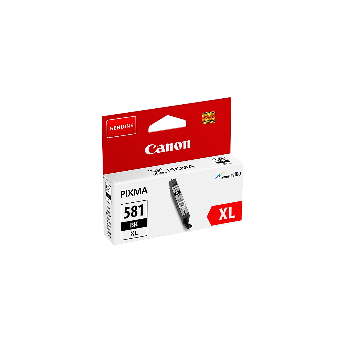 Canon Tintenpatrone CLI-581BK XL, schwarz, original