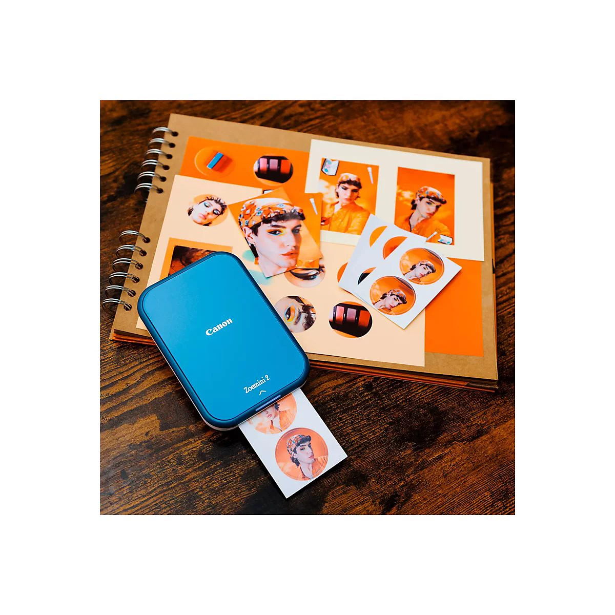 Canon Zoemini 2 - Drucker - Farbe - Zink - 50.8 x 76.2 mm - 313 x 500 dpi