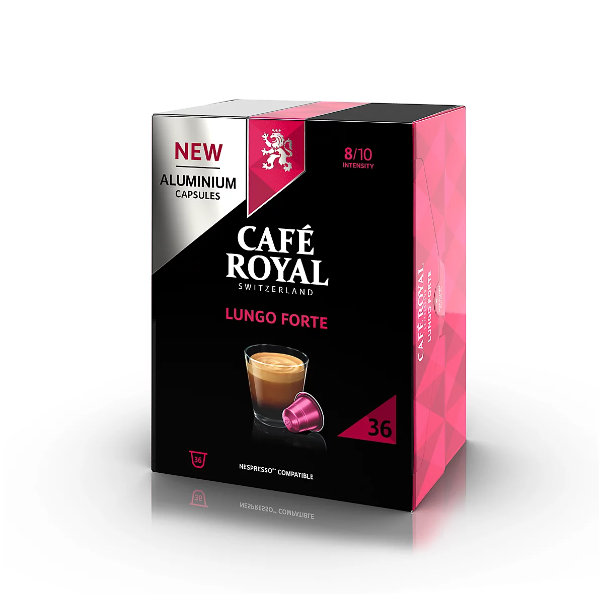 Achat Café Royal · Capsules de café en aluminium · Lungo