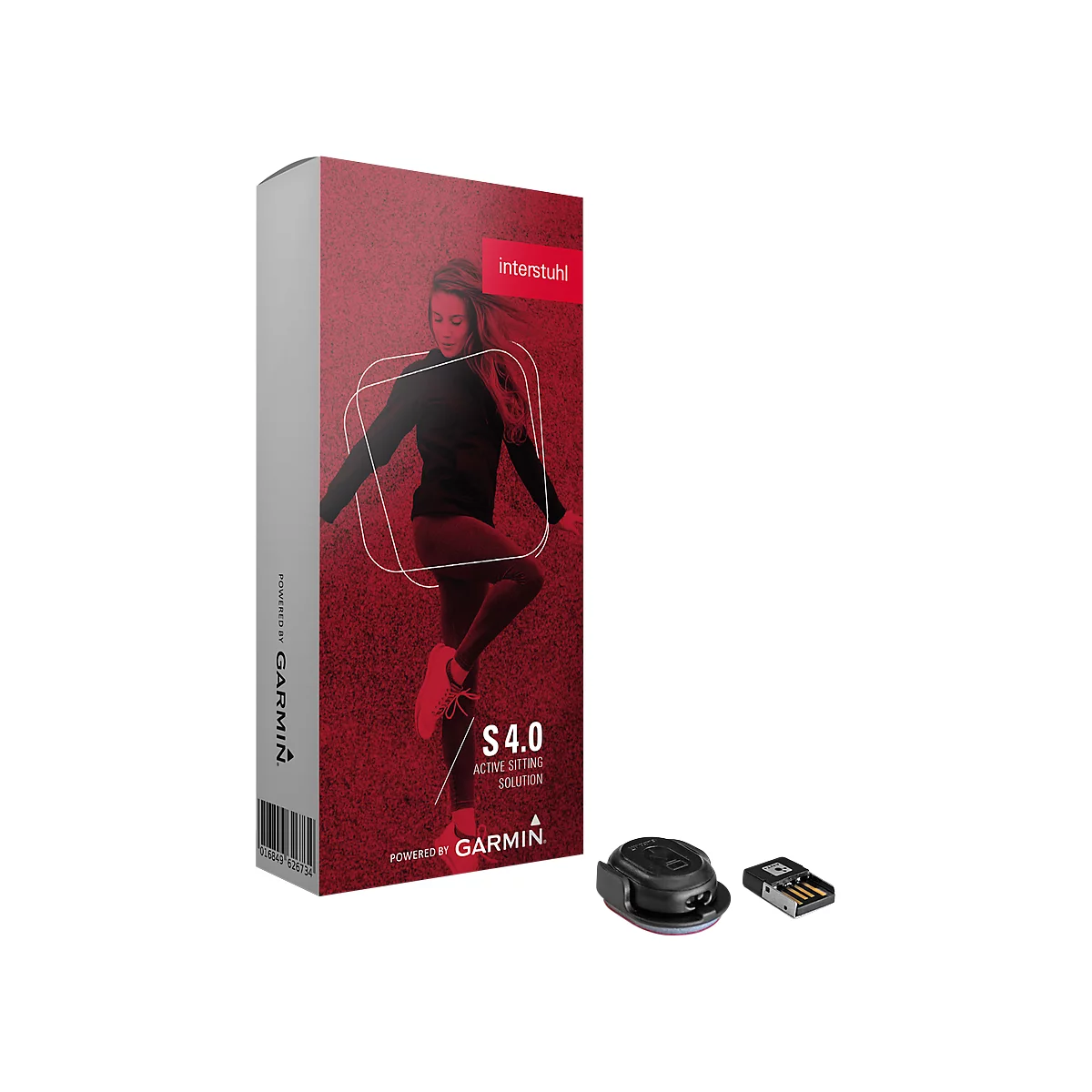 Capteur d'assise S 4.0 Interstuhl, application d'analyse, ANT, pour tous les sièges de bureau à mécanisme synchrone