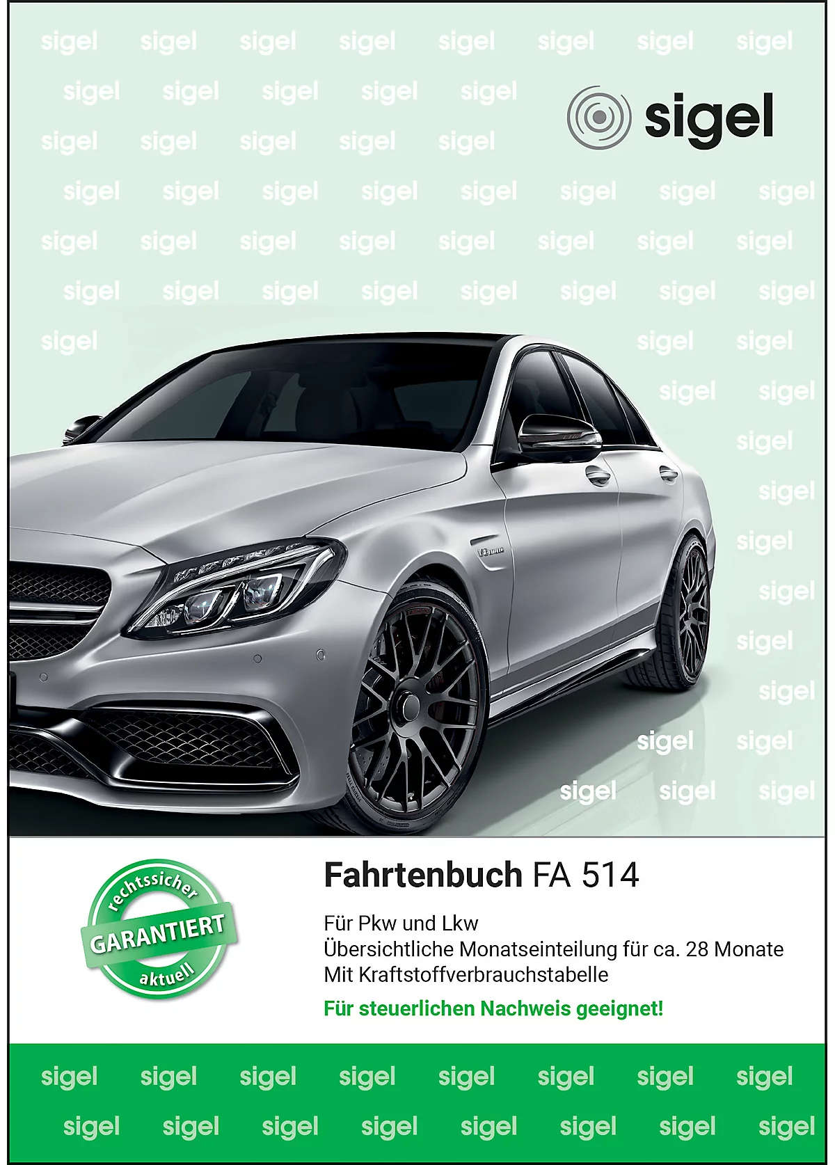 Carnet de bord pour véhicules utilitaires et poids lourds FA514 sigel®,  format A5 portrait, 32 feuilles acheter à prix avantageux