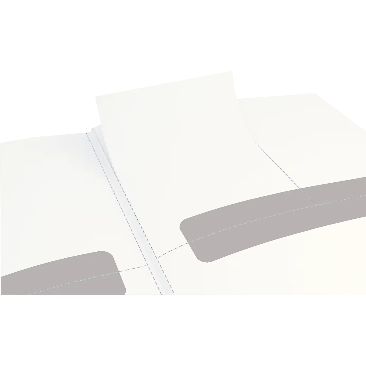 Carnet de notes Complete 447100 LEITZ®, format A4 quadrillé, noir